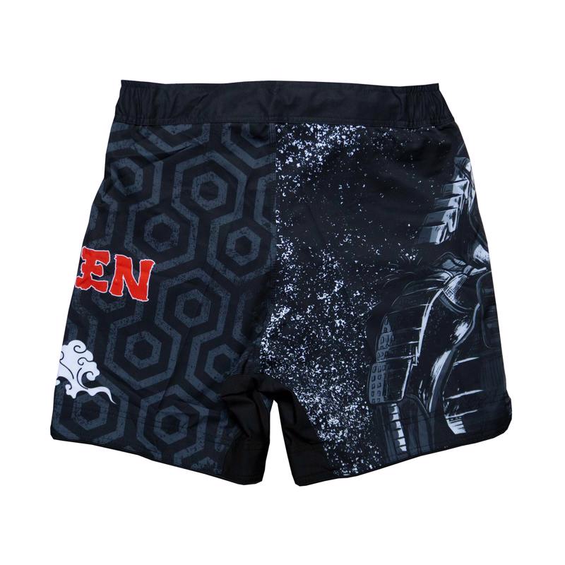 CHOSEN samurai Fight Shorts-Black